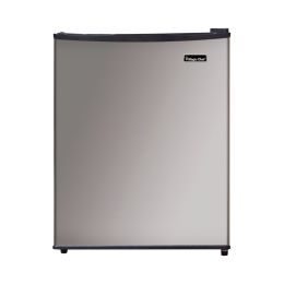 MAGIC CHEF(R) MCAR240SE2 2.4 Cubic-Ft Stainless Steel Refrigerator