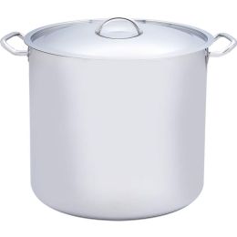 Precise Heat&trade; 65qt 12-Element T304 Stainless Steel Stockpot