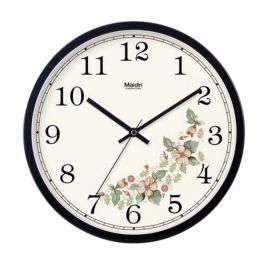 [D] 12 Inch Stylish Wall Clock Decorative Silent Non-Ticking Wall Clock