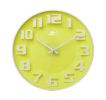 [Yellow] 14 Inch Modern Wall Clock Decorative Silent Non-Ticking Wall Clock