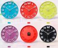 [Yellow] 14 Inch Modern Wall Clock Decorative Silent Non-Ticking Wall Clock