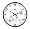 [A] 12 Inch Modern Wall Clock Decorative Silent Non-Ticking Wall Clock