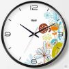 [B] 12 Inch Modern Wall Clock Decorative Silent Non-Ticking Wall Clock