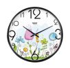 [C] 12 Inch Modern Wall Clock Decorative Silent Non-Ticking Wall Clock