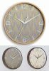 [D] 12 Inch Modern Wall Clock Decorative Silent Non-Ticking Wall Clock