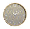 [F] 12 Inch Modern Wall Clock Decorative Silent Non-Ticking Wall Clock