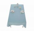 Linen Tablecloth Washable Tablecloth Table Cover Dinner Tablecloth Light Blue