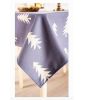 Linen Tablecloth Washable Tablecloth Table Cover Dinner Tablecloth Gray Tree