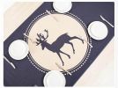 Linen Tablecloth Washable Tablecloth Table Cover Dinner Tablecloth Deer