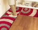 [F] 2 Pcs Absorbent Non-Slip Kitchen Rugs Kitchen Floor Mats