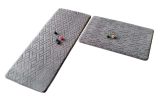 [Gray-2] 2 Pcs Absorbent Non-Slip Kitchen Rugs Kitchen Floor Mats