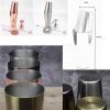 Stainless Steel Wine Shaker 4-piece Set Bartender Cocktail Shaker