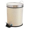 Stylish Home/Kitchen/Office Pedal Wastebasket Trash Can With Lid Foot Trash #01
