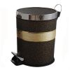 Stylish Home/Kitchen/Office Pedal Wastebasket Trash Can With Lid Foot Trash #06