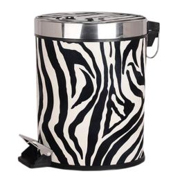 Stylish Home/Kitchen/Office Pedal Wastebasket Trash Can With Lid Foot Trash #08