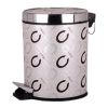 Stylish Home/Kitchen/Office Pedal Wastebasket Trash Can With Lid Foot Trash #13