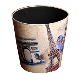 European Household Creative Trash Without Cover Leather, F