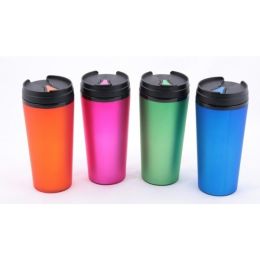 Flip Top Travel Mugs - 16 oz Case Pack 16