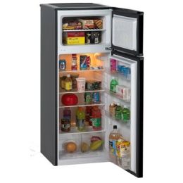 7.4CF Apt Refrig Blk Overbox